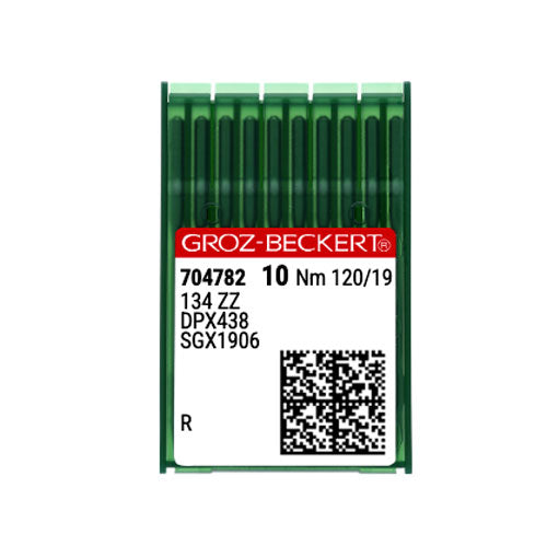 Groz-Beckert, Aiguilles pour machine à coudre industrielle 134ZZ KK, DPX438, NM 120