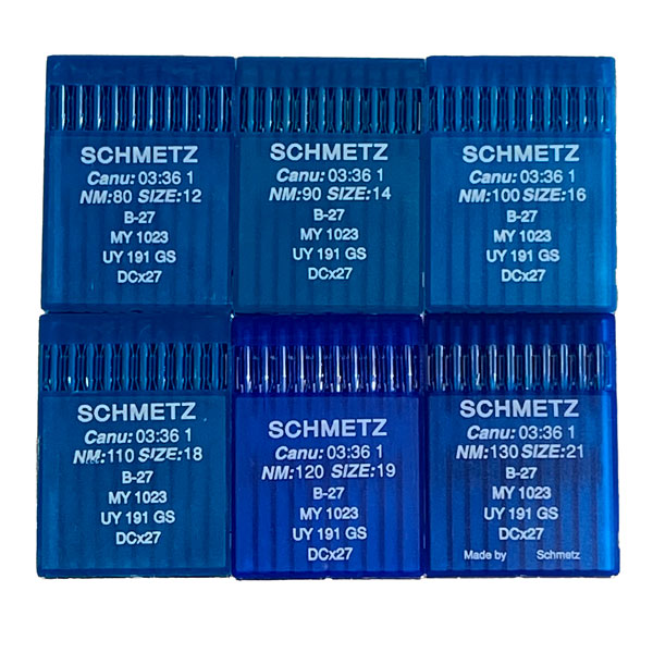 Aiguilles Surjeteuse industrielle Schmetz B27, DCx27