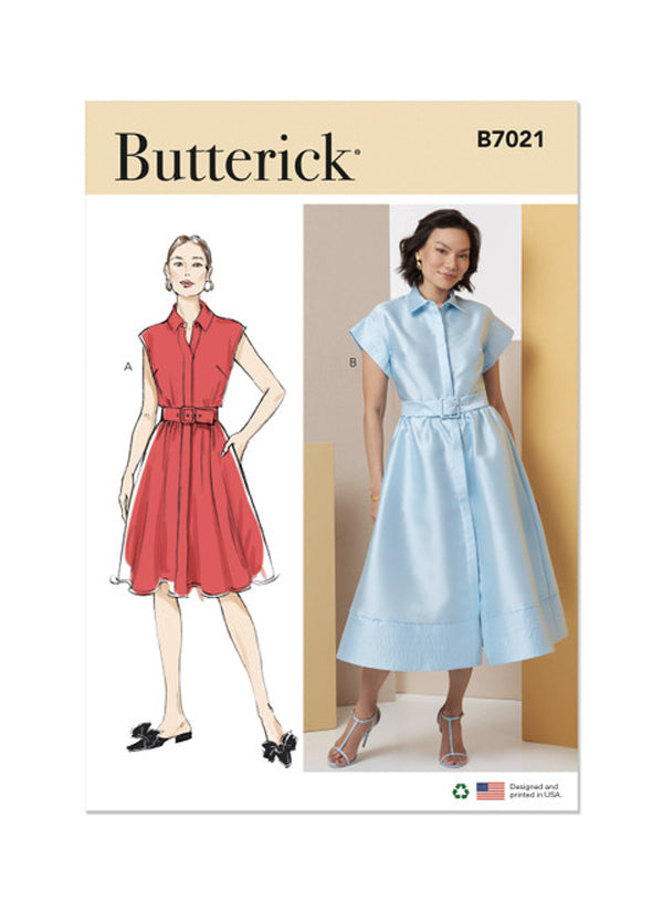 Patron de robes Butterick 7021