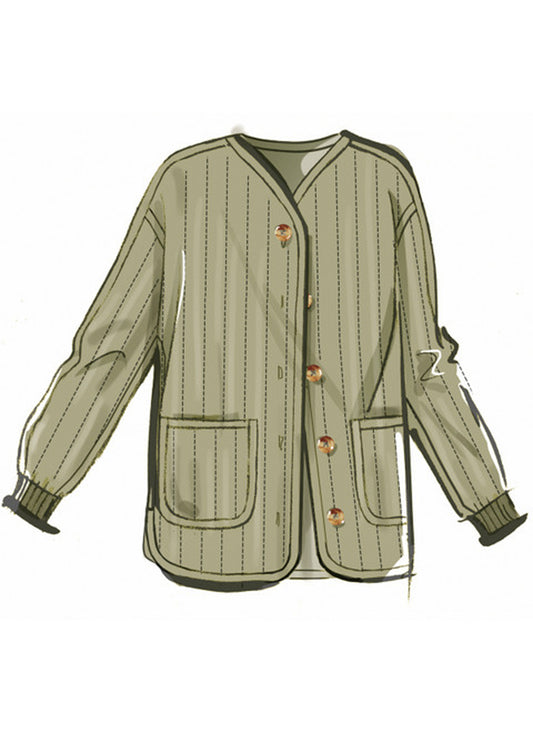 Patron couture veste ample matelassée McCall's 8560