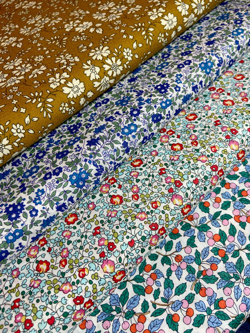 Tissu Liberty Eloise New, 10cm, Tana Lwwn