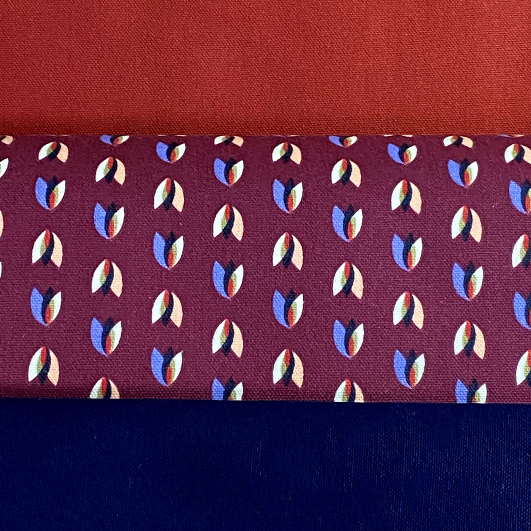 Tissu coton épais demi natté, tissu Domotex, création française