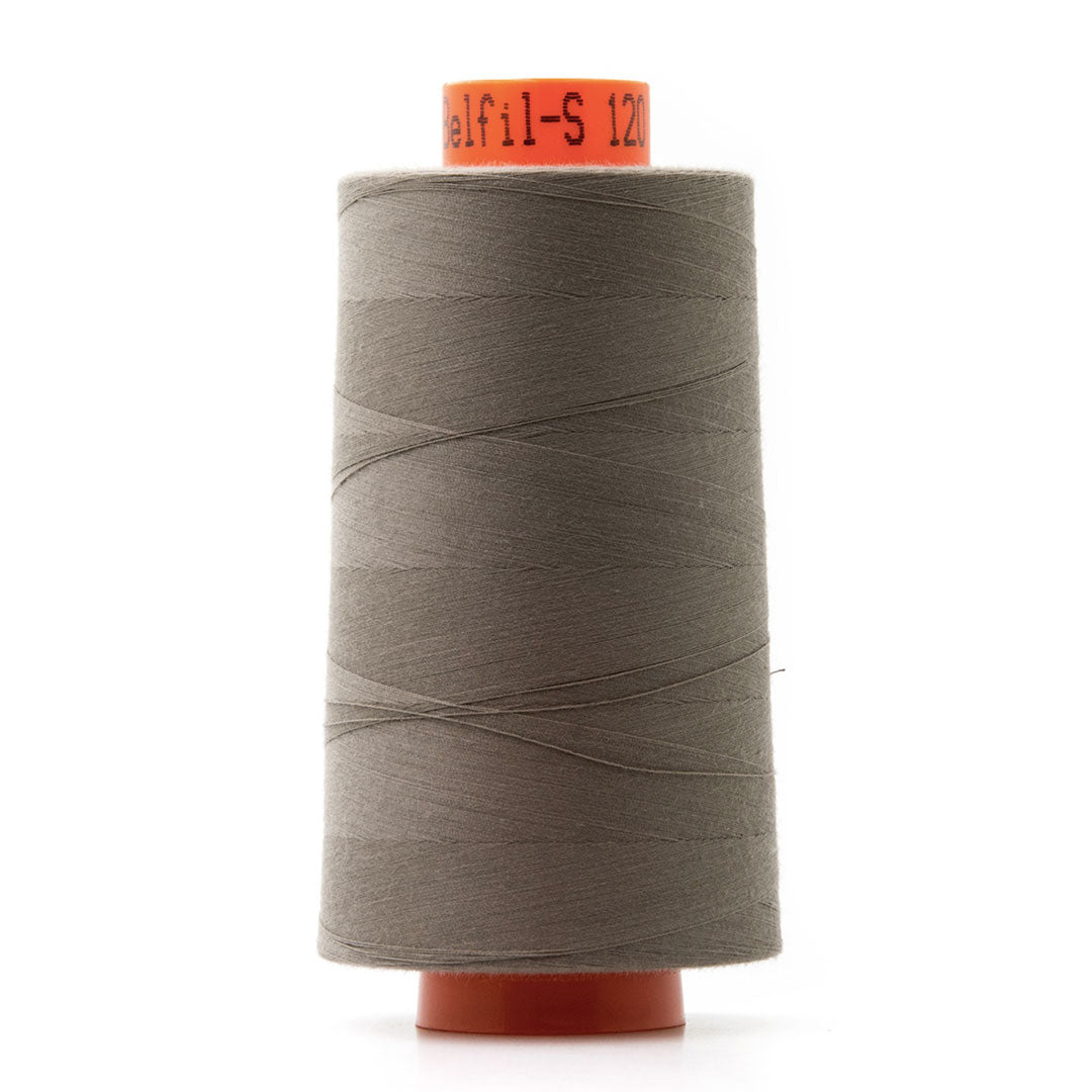 Cone surjeteuse marron Col 1133, Fil surjeteuse Belfil 5000m