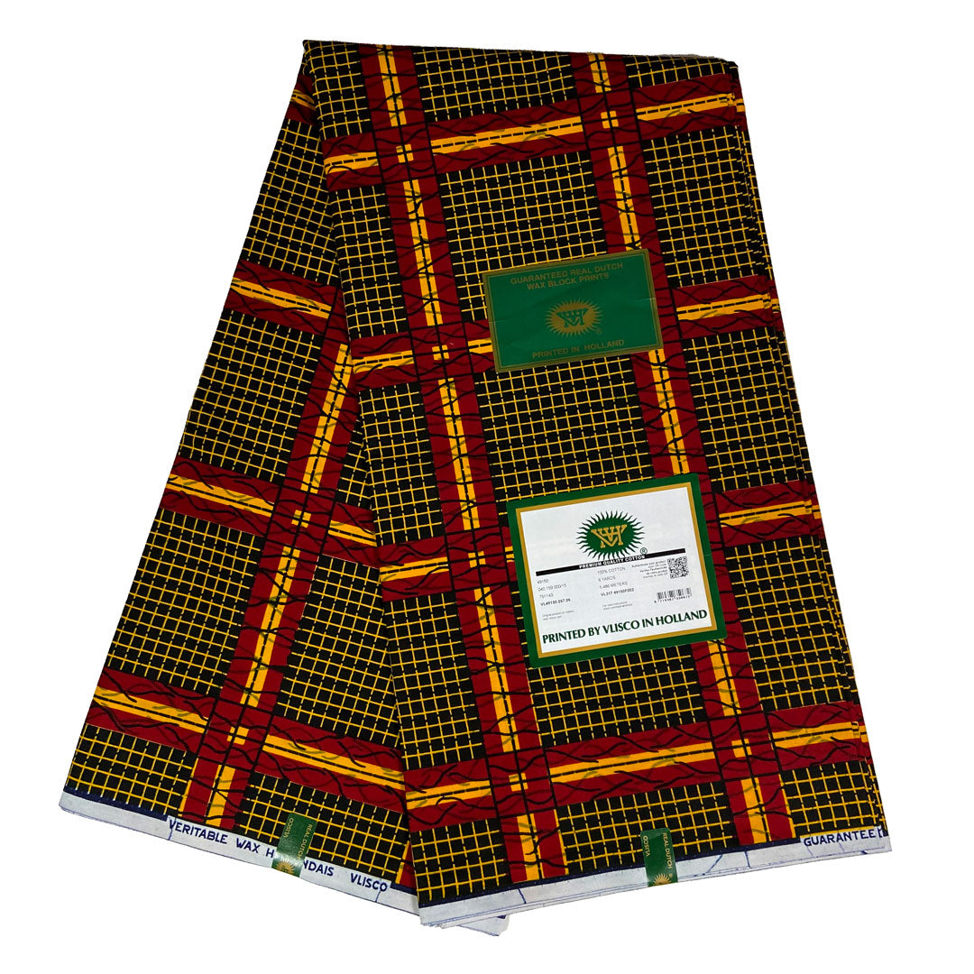 Tissu coton africain, Tissu wax Hollandais Vlisco