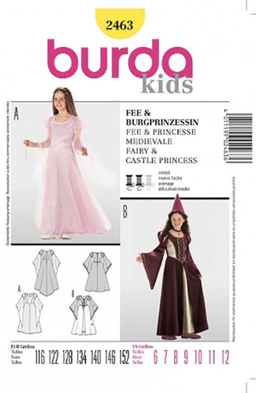 Patron Robe Princesse Robe Marquise Fille Déguisement Fille