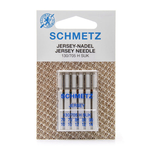 Aiguilles Jersey pour machine à coudre NM 70-90, Schmetz