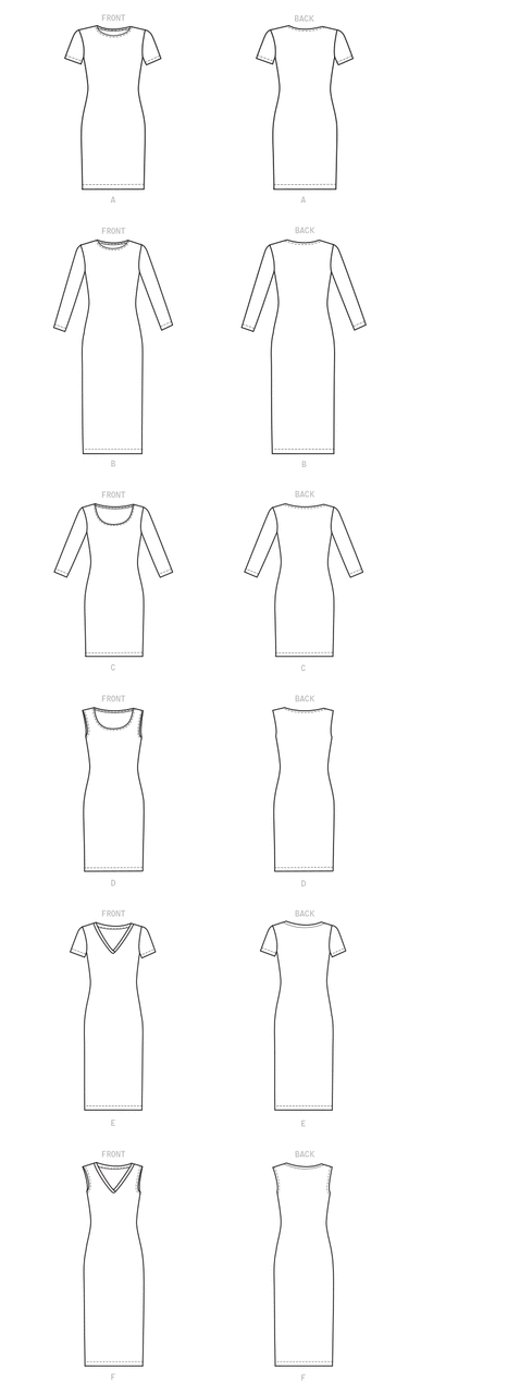 McCall's 8058 Patron de robes McCall's 8058