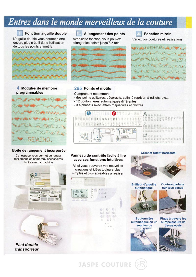 Machine à coudre Silver 9000E