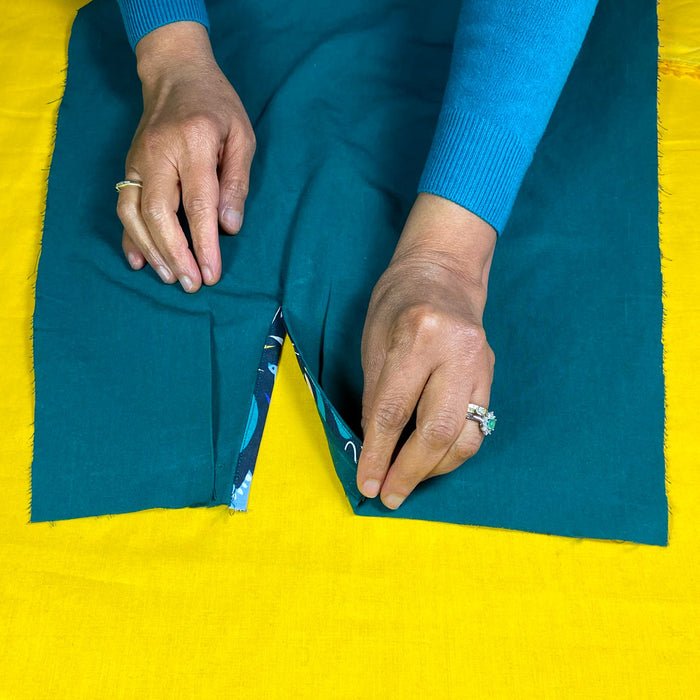 Comment assembler un poignet avec une manche de chemise