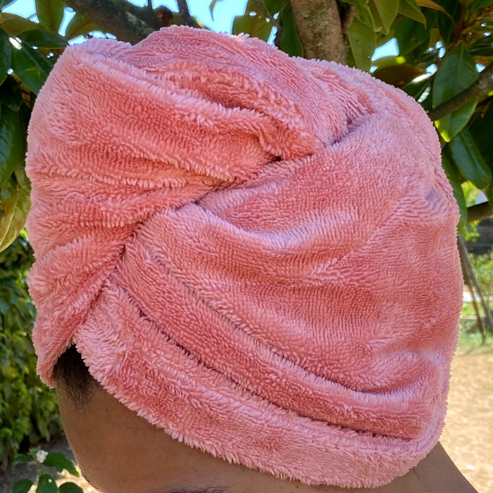 Comment coudre une serviette sèche cheveux avec du tissu micro éponge de bambou