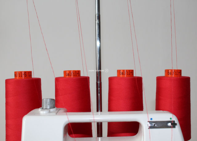 5000 m mètres bobine de fil à coudre blanc tous tissus couture 100%  polyester haute qualité pour machine à coudre - Un grand marché
