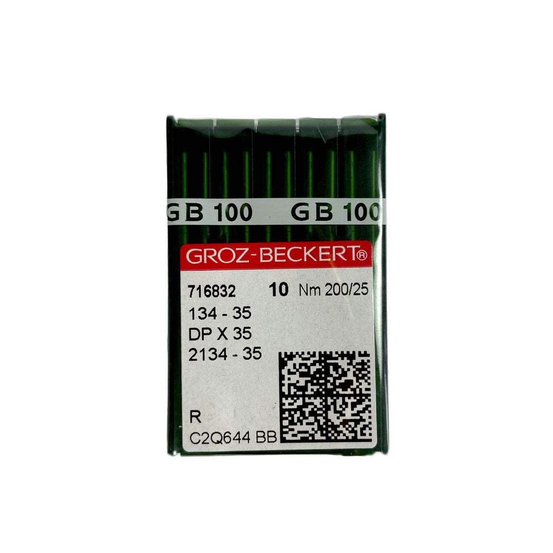 Aiguilles De GROZ-BECKERT DPX17 135x17, 10 Pièces, Pour Machine à Coudre Industrielle, Aiguille Dorée De Haute Qualité