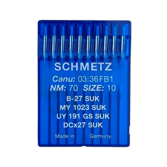 Aiguilles surjeteuse industrielles Schmetz B27SUK MY 1023SUK NM70