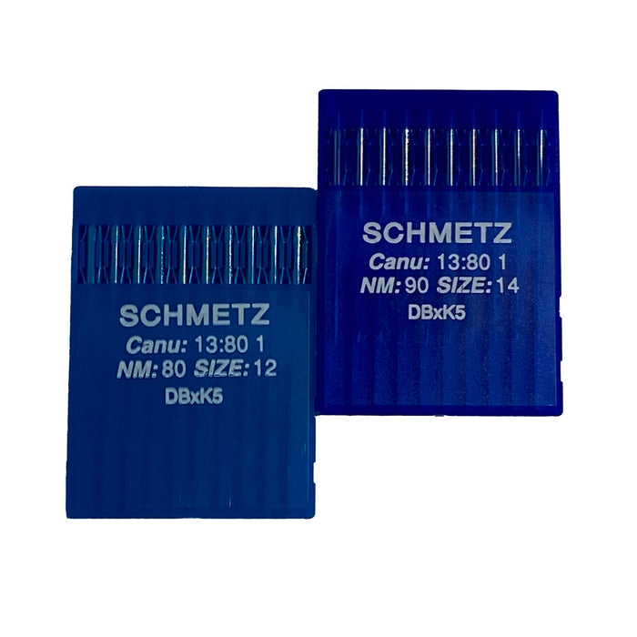 Aiguilles à broder Schmetz DBxK5 NM 80 pour brodeuse industrielle