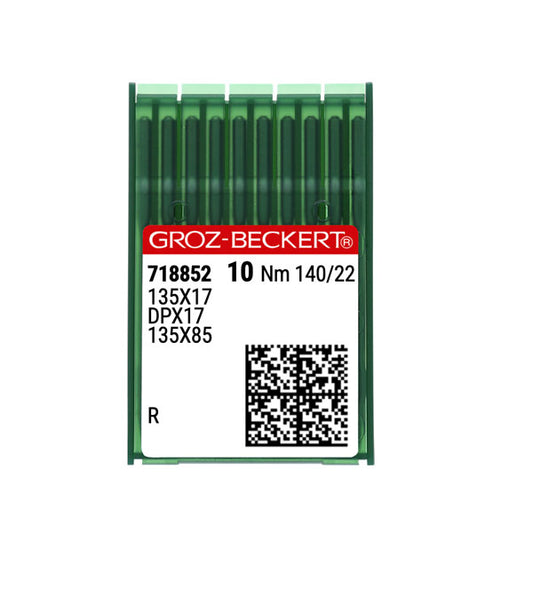 Aiguilles pour machine à coudre industrielle Groz-Beckert 135x17, DPx17 NM 140