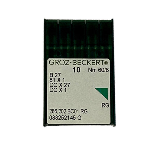 Aiguilles pour surjeteuse industrielle Groz-Beckert B27, 81x1, DCx27 NM 60