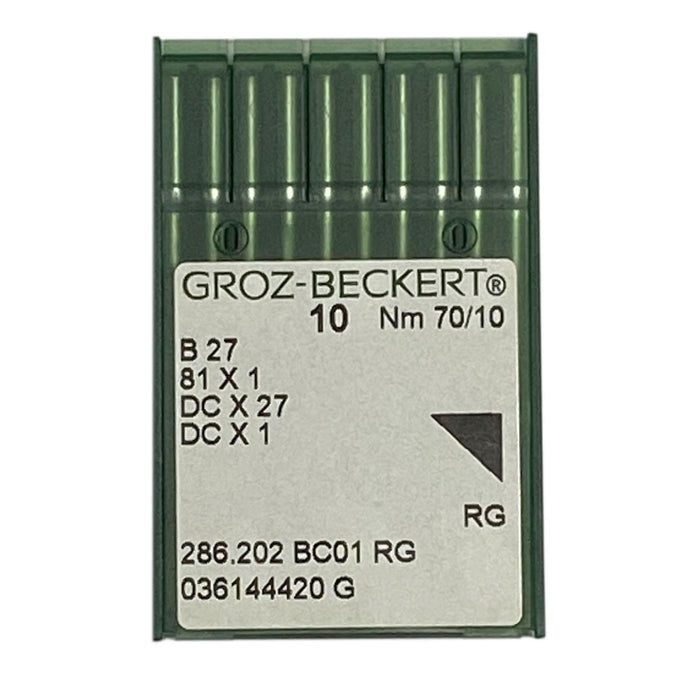 Aiguilles pour surjeteuse industrielle Groz-Beckert B27, 81x1, DCx27 NM 70