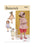 Patron de robe, haut, pantalon enfant, Butterick 6951