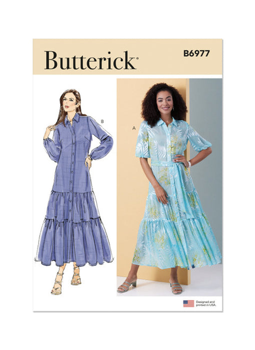 Patron de robes Butterick 6977