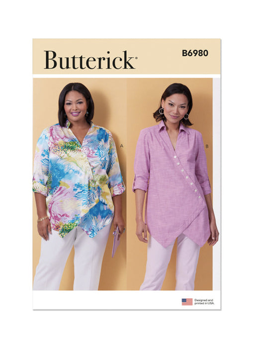 Patron chemise femme, Butterick 6980