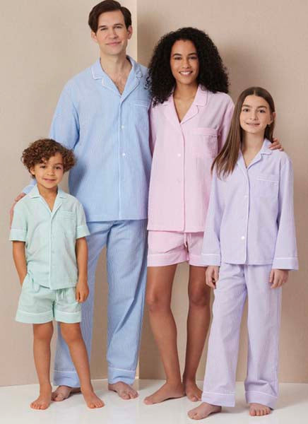 Patrons de couture pyjama Butterick 7030