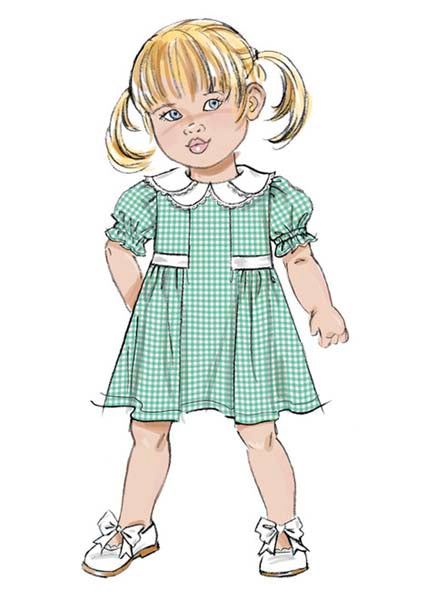 Patron robes enfants Butterick 7032