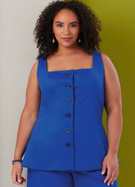 Patron haut et pantalon, Butterick 7046