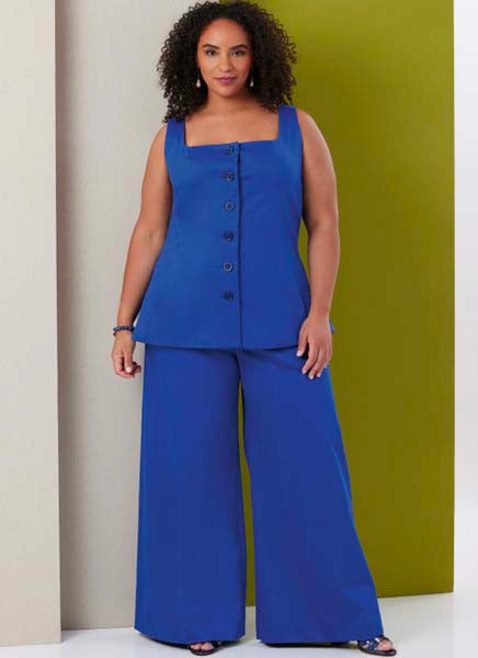 Patron haut et pantalon, Butterick 7046