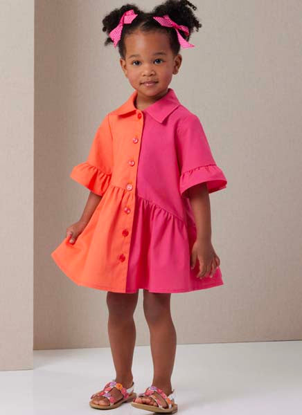 Patron robes fillettes Butterick 7049