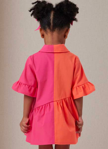 Patron robes fillettes Butterick 7049