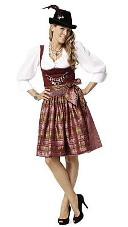 Patron robe tyrolienne, robe bavaroise, Dirndl, Burda 7443