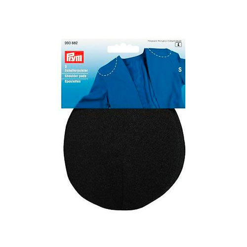 Lot de 2 Epaulettes noir, manches raglan, Prym 993882 taille S