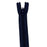 Fermeture éclair YKK non séparable marine foncé, maille nylon 4mm