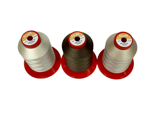 Cône de Fil Serafil N°120, 180/2 5000m 100% polyester