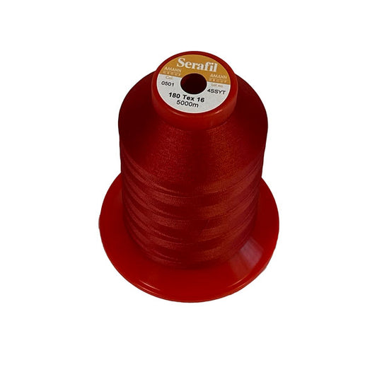 Cône de Fil Serafil N°120 ou 180/2, Col 501, 5000m 100% polyester