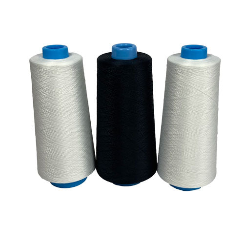 Fil mousse Sabatex pour surjeteuse, blanc, 10000m, NM 120