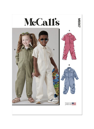 Patron de combinaison enfant McCall's 8567