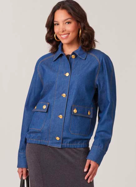 Patron vestes style blouson, McCall's 8607