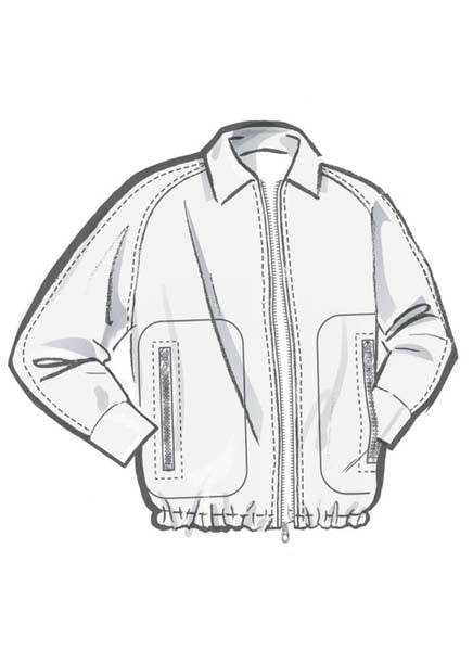 Patron vestes style blouson, McCall's 8607