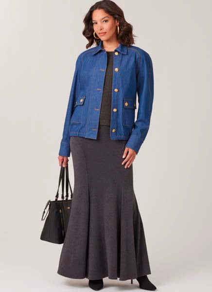 Patron vestes style blouson, McCall's 8607