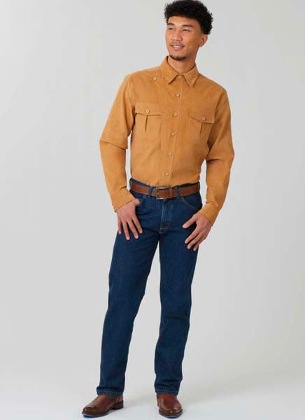 Patron unisexe chemises décontractées McCall's 8615