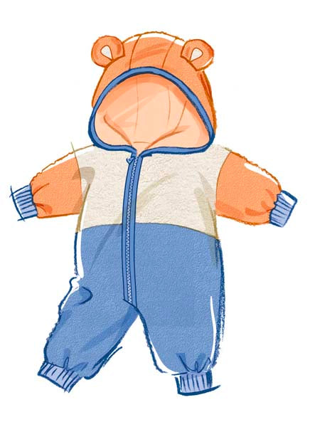 Patron combinaison enfant, McCall's 8617, 1-18 mois