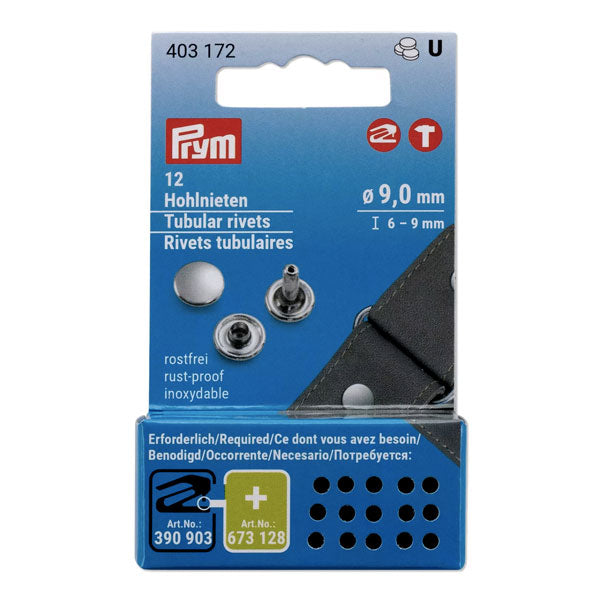 Rivets tubulaire 9mm pour Pince Vario Creative Tool, ref 403172