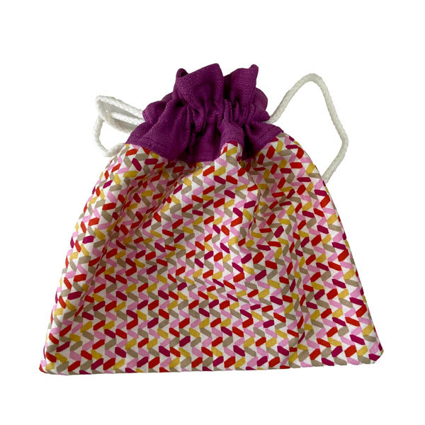 Sac pochon pour lingettes démaquillantes 