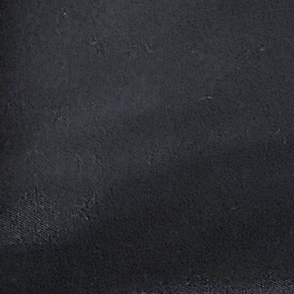 Tissu gabardine uni coloris noir, 50cm