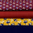 Tissu coton épais uni demi natté, Navy tissu Domotex, création française