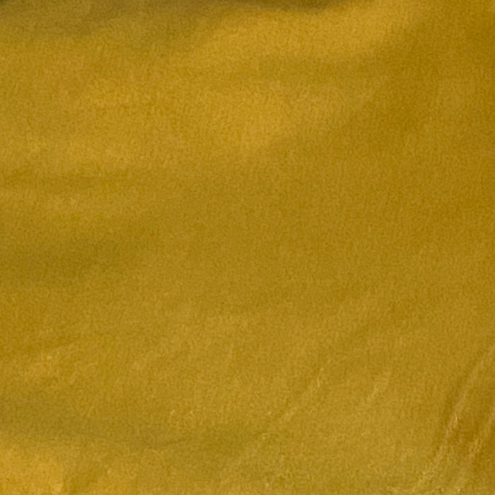 Toile de coton uni souple moutarde, création française, 50cm