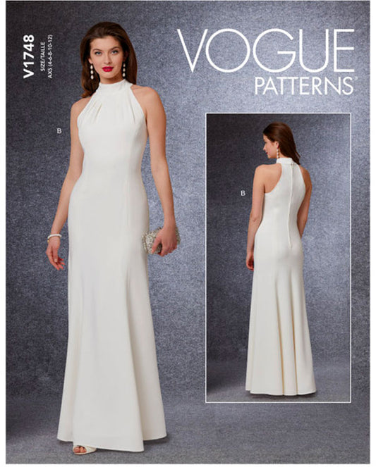 Patron de robe Vogue 1748