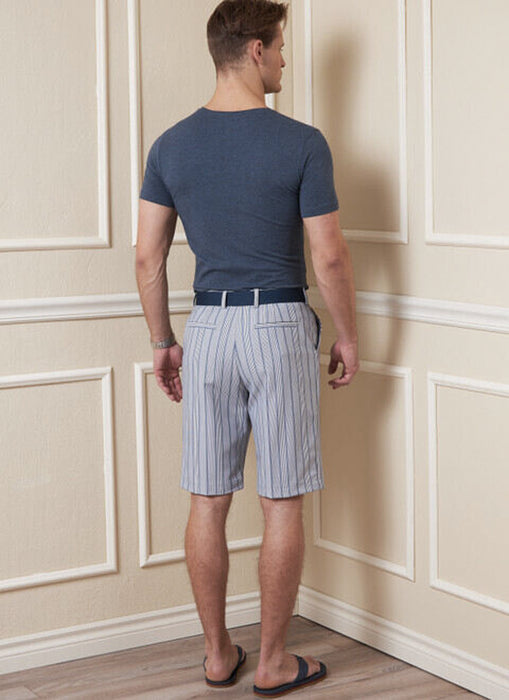 Patron chemise, short et pantalon Vogue 1895, Patron couture homme