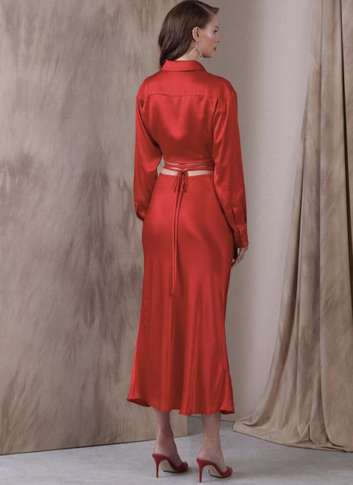 Patron de haut et jupe Vogue 1944, Patron couture femme